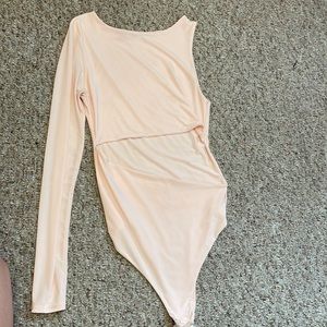Cutout Light pink Pretty Little Thing bodysuit
